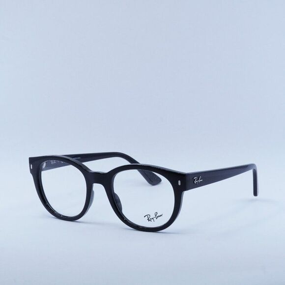 NEW RAY-BAN RX7227 2000 BLACK EYEGLASSES - Picture 1 of 10